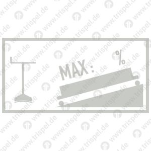 Zeichen Sicherheit gegen Abrollen MAX: .... %