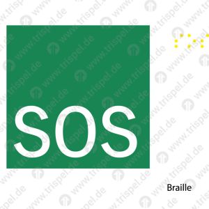 SOS, Braille