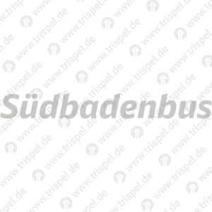 Halteranschrift Heck -Südbadenbus(Sonderanfertigung „Sprinter“)