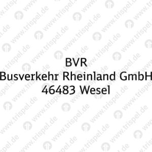 AdresseBVRBusverkehr Rheinland GmbH46483 Wesel