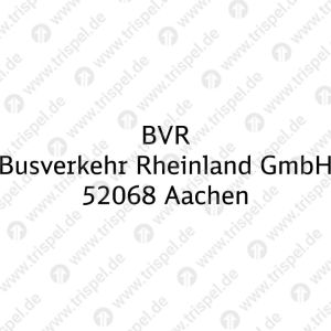 AdresseBVRBusverkehr Rheinland GmbH52068 Aachen