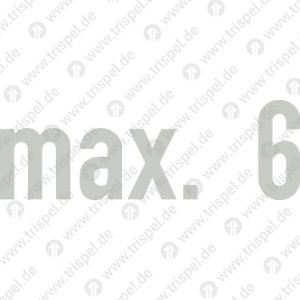 max. 6