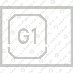 Wagenbegrenzungslinie G1Gewicht: 18g