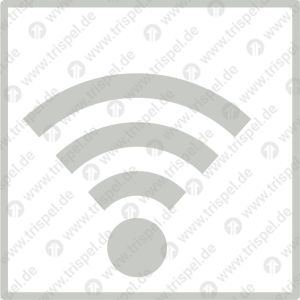 WLAN, Piktogramm für Infofelderfür Tutoprom-Beschichtung