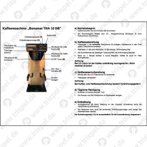 Kaffeemaschine „Bonamat THA 10 DB“