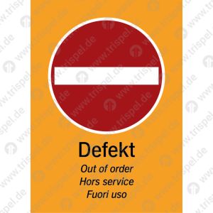 Defekt, 4-sprachig D, E, F. I