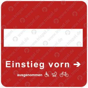 Einstieg vorn