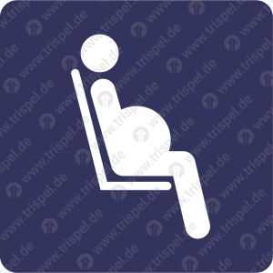 SchwangereAnbringung nur im Außenbereich