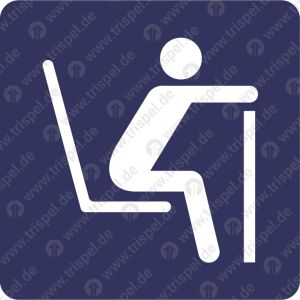 Alte Menschen bzw. GehbehindertAnbringung nur im Außenbereich