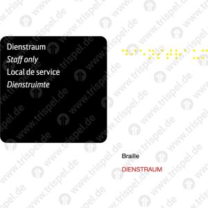 Dienstraum 4-sprachig D, E, F, NL