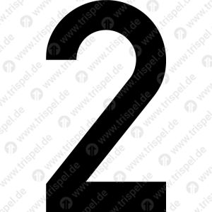 Ziffer 2, 40 mm