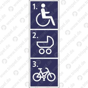 Rollstuhlfahrer, Kinderwagen, Fahrradfür den InnenbereichEinsatz VBB
