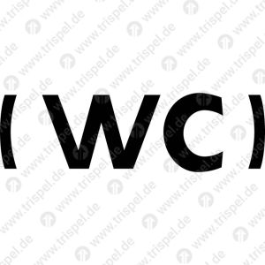 (WC) - Symboldarstellung nach DIN EN 15877-2