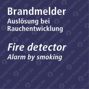 BrandmelderAuslösung bei RauchentwicklungFire detectorAlarm by smokingEinsatz VBB