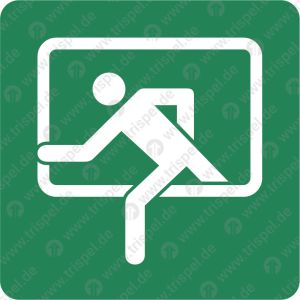 Notausstiegfenster linksweisend