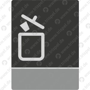 Abfallbehälter allgemein - Anbringung im WC-Bereich