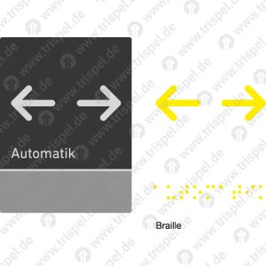 Automatik - Anbringung im WC-Bereich