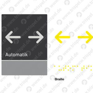 Automatik Projekt LINT DNSW Innenanschriften - Anbringung im WC-Bereich