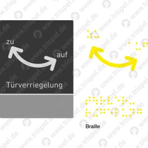 Türverriegelung - Anbringung im WC-Bereich