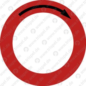 Kennzeichnung / Rückstellvorrichtung mit Pfeil für ICE 4- Innendurchmesser ø 22 mm -