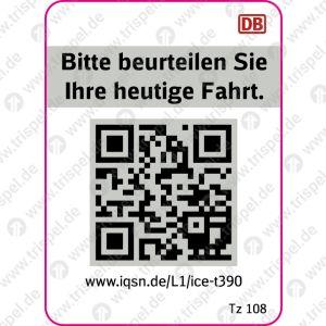QR - Code Kundenzufriedenheit40_t390_Tz 108- auf Bogen mit 12 Nutzen !BR 401 - Lichtenfels