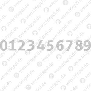Ziffersatz 0-9Einsatz Infofeld hinter dem Wagensymbol