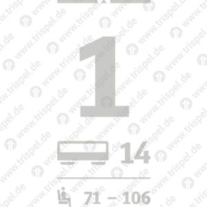 Infofeld ICE neu1 KlasseWagen 14Sitzplatz 71-106