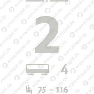 Infofeld ICE 12 KlasseWagen 4Sitzplatz 75-116