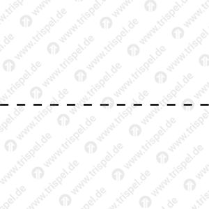 Indoor-Fußbodengrafik unterbrochene Sperrlinie RollenwareAufgrund der hohen Belastung im Fußbodenbereich, können wir für dieses Produkt keine Garantie auf Ablösung / Vandalismus übernehmen!