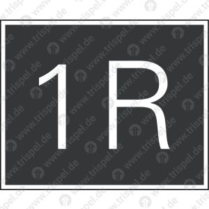 Türkennzeichnung 1R