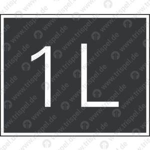 Türkennzeichnung 1L