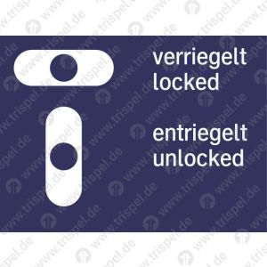 Tür Verriegelung2-sprachig D, E
