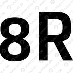 Türkennzeichnung 8R