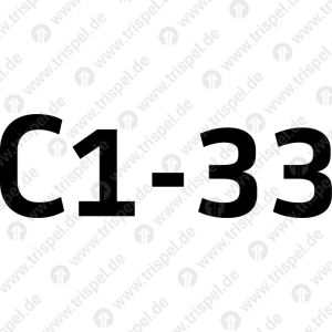 Ortskennzeichnung C1-33