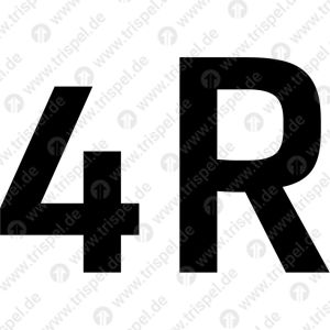 Türkennzeichnung 4R