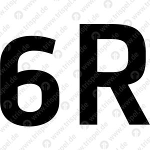Türkennzeichnung 6R