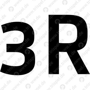 Türkennzeichnung 3R