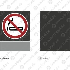 Nichtraucher - doppelseitig