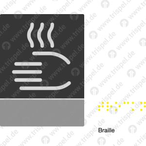 Händetrockner - Anbringung im WC