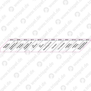 LSS Tafel, Baugruppe 4, Rechts, 32F37 - 32F27,Gilt für Endwagen 1ET 425 RB27