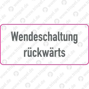 Wendeschaltung rückwärts