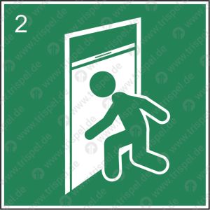 Notöffnung links Teil 2 / Brandschutzrollo