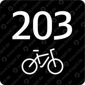 Fahrradstellplatz 203