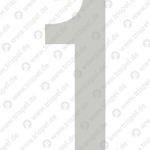 Ziffer 1, SH 80, Schriftart: Helvetica bold Condensedfür # 43303 Betriebsnummer