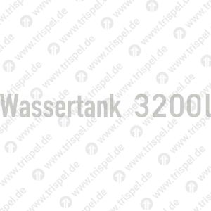 Wassertank 3200L