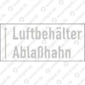 Luftbehälter Ablaßhahn
