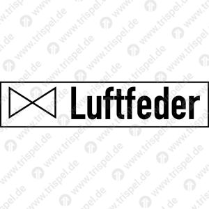 Absperrhahn für Luftfeder -Piktogramm-