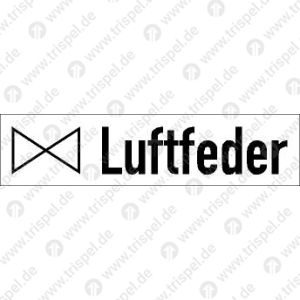 Absperrhahn für Luftfeder -Piktogramm-