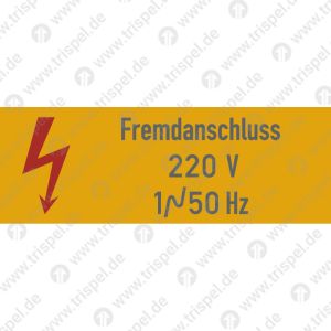 Fremdanschluss 220 V