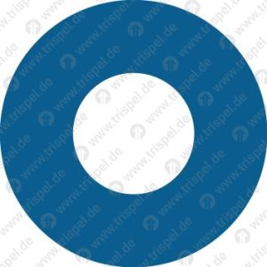 Rückstelleinrichtung - Kennzeichen für die Rückstellung bei pneumatischen Notbremseinrichtungen (Notlöseventil)Innendurchmesser 25 mm